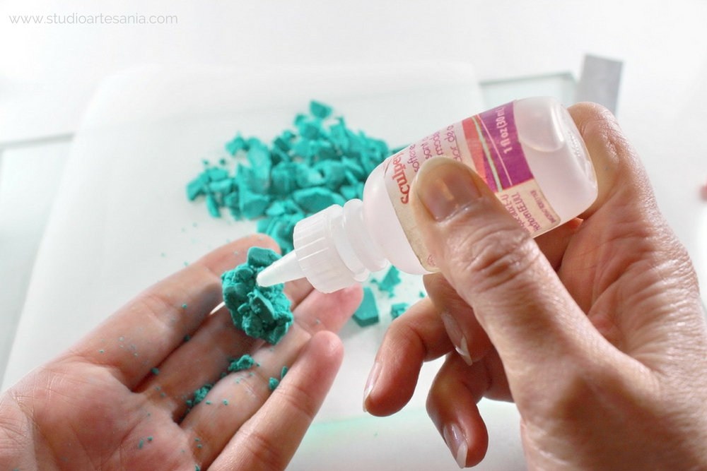How to soften old and crumble polymer clay? STUDIO ARTESANIA