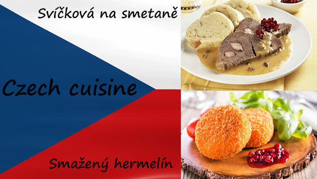 Чеська кухня - свічкова на сметані та смажений гермелін