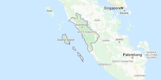 Peta provinsi Sumatra Barat