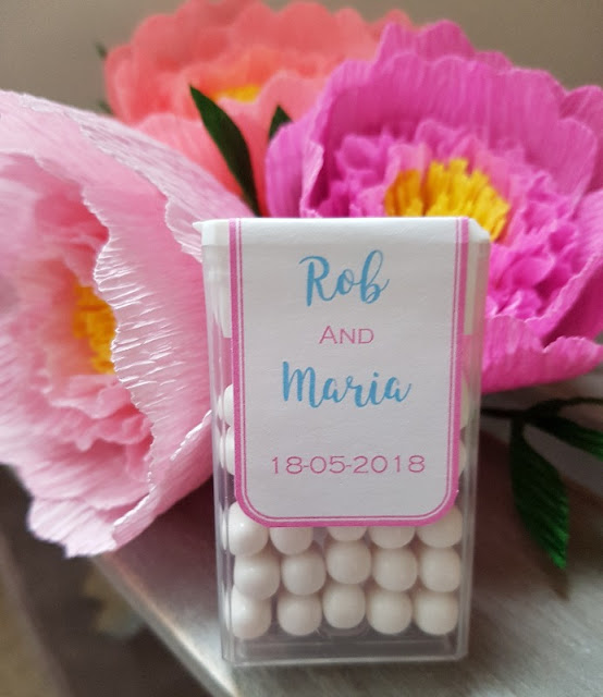 Cute mint to be tic tac labels for wedding gifts or favours