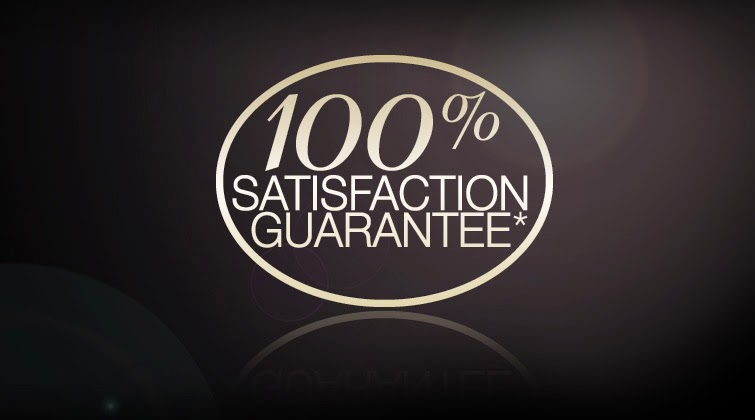 Your 100% Satisfaction Is Guaranteed!