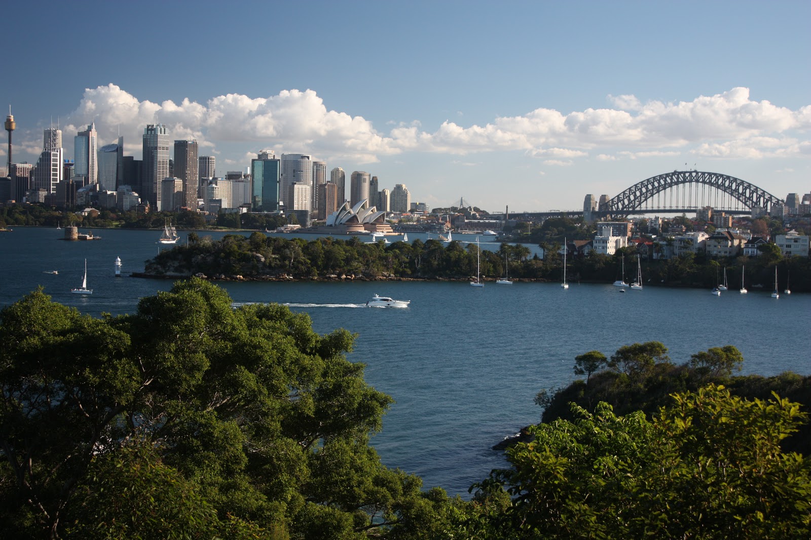 Sydney - City and Suburbs: Mosman, Sydney skyline
