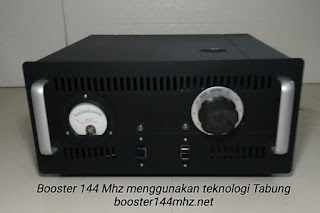 Booster 144 Mhz menggunakan Tabung