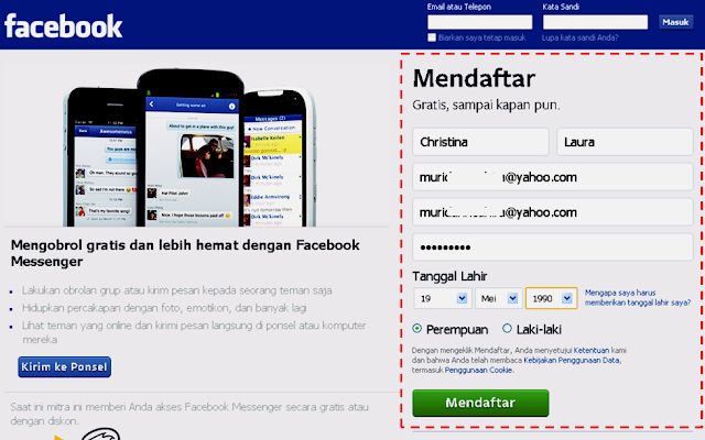 Tutorial Cara Membuat Akun Facebook Tutorial Cara Membuat Akun Facebook