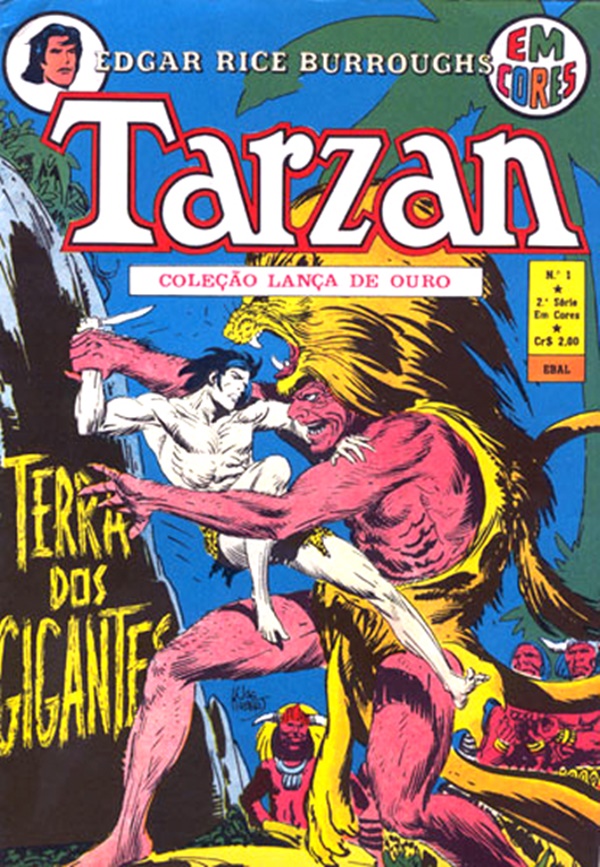  CAPAS DE GIBI  COVERS COMICS-TARZAN 09-EBAL 