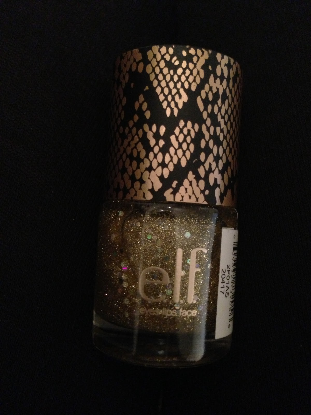 Emily Lin E.L.F. Glitter Nail Polish from their Target Line