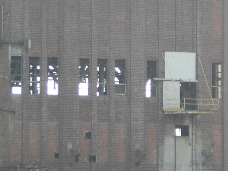 Editorials from Theslowlane: Digester building being torn down