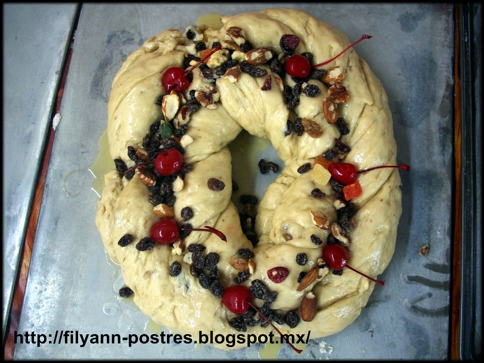 PostresFilyAnn: Rosca Navideña