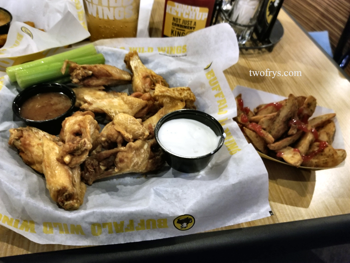 Two Frys Buffalo Wild Wings