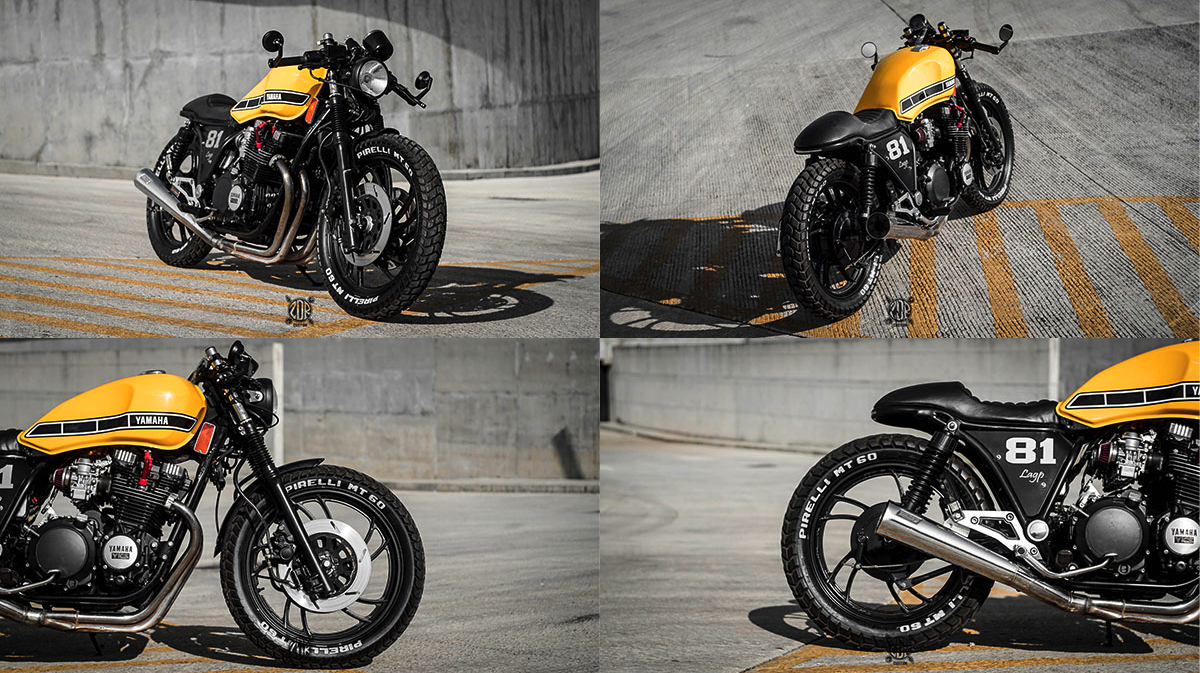 Yamaha Seca 2 Cafe Racer Pictures