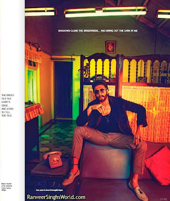 Ranveer singh on Filmfare Magazine Scans 