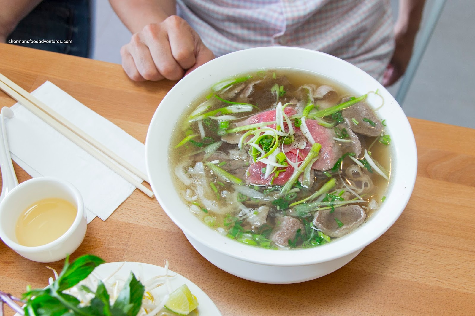 Sherman's Food Adventures Basil Garden Pho