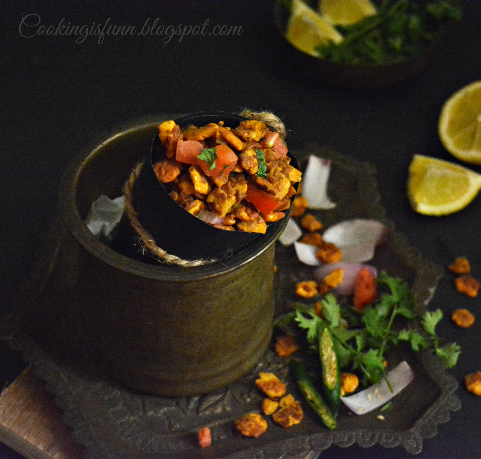 Cookingisfunn Chana Jor Garam Chaat
