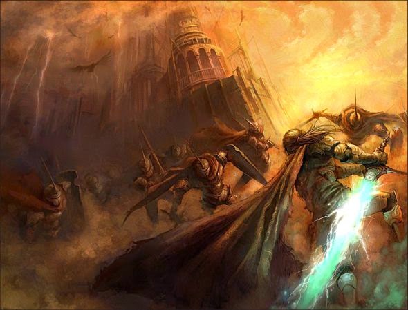 Kyoung Hwan Kim tahra deviantart ilustrações fantasia