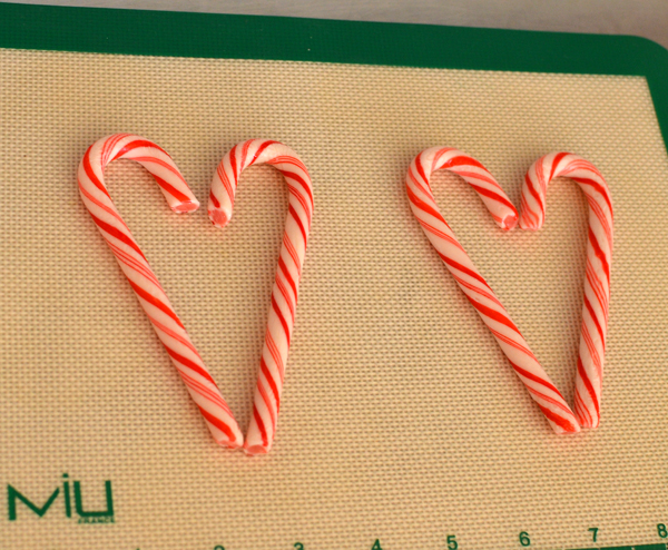 valentine candy cane hearts