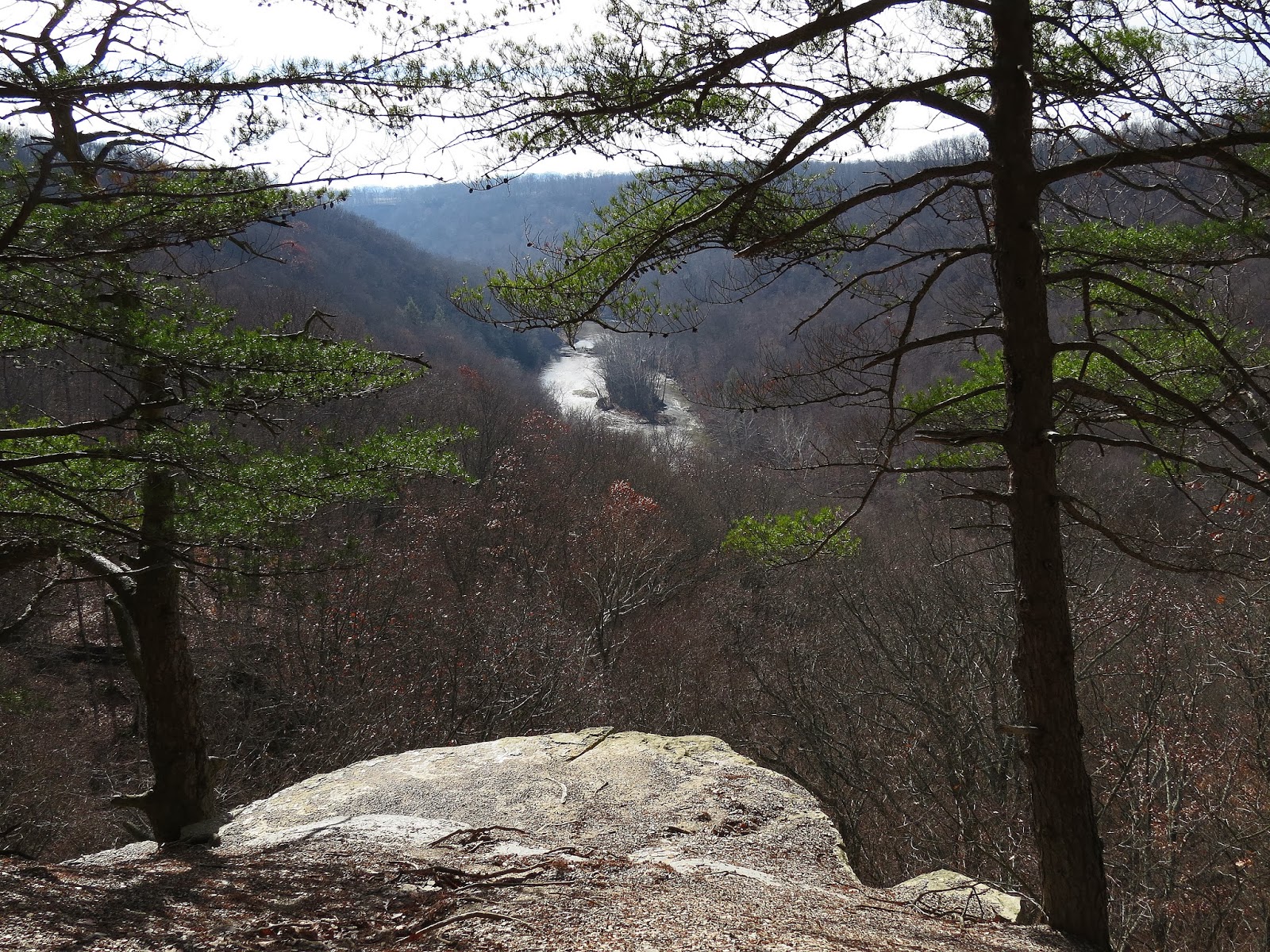 Around the Bend Late Fall at Buzzards Roost