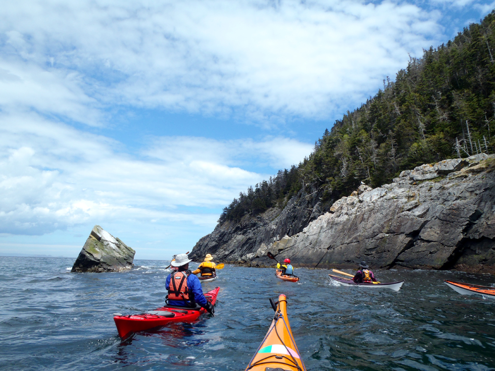 My Newfoundland Kayak Experience Cape Broyle in the heat Part 2