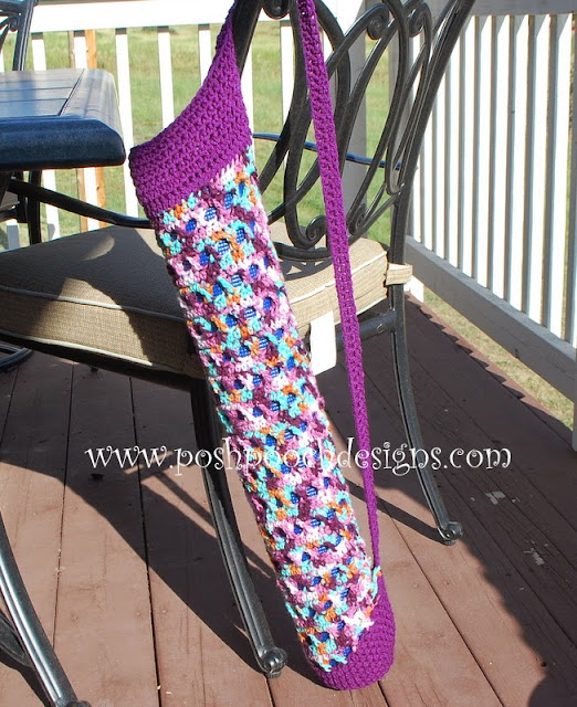 Posh Pooch Designs My Exercise UPdate and A Yoga Mat Crochet Pattern