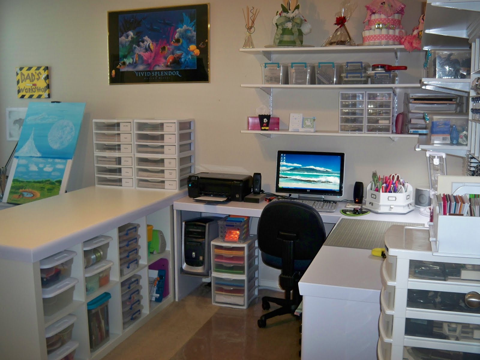 Lena's Creations: Craft Room Revamped!
