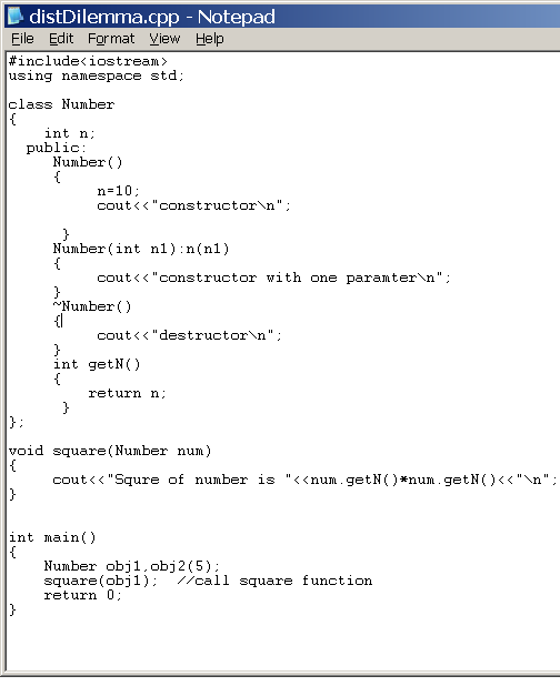 Extra destructor in c++?
