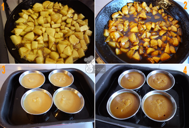 Como hacer manzana caramelizada paso a paso