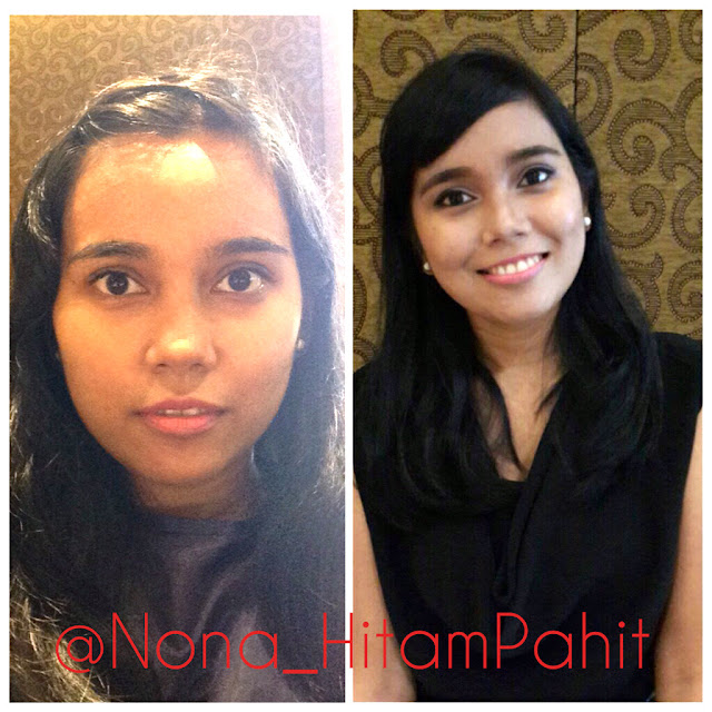 after make up class with L'Occitane