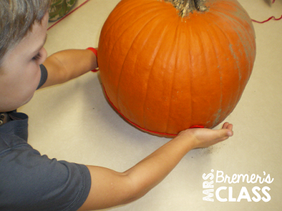 Lots of fall pumpkin activities for Kindergarten!