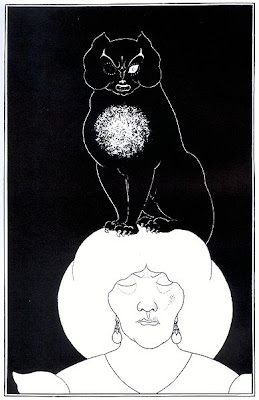 Edgar Allan Poe Aubrey Beardsley the Black Cat Instinct vs Reason