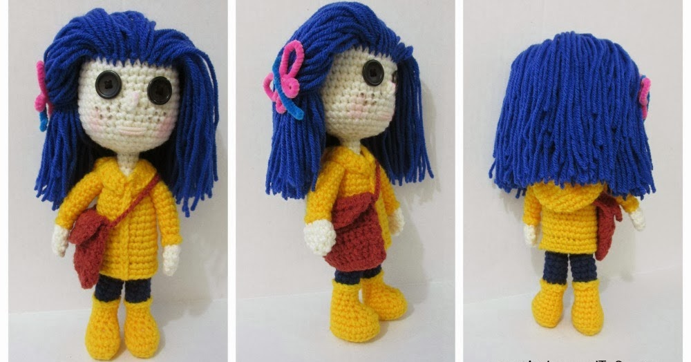 coraline tejida a crochet