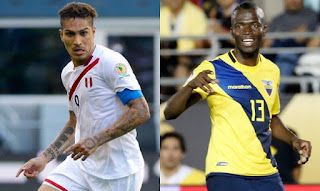 Perú vs Ecuador en Copa América Centenario