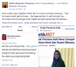 Dianggap Egois Karena Tak Memperbolehkan Vaksin, 2 Anak Oki Setiana Dewi Kena Campak? Dianggap Egois Karena Tak Memperbolehkan Vaksin, 2 Anak Oki Setiana Dewi Kena Campak?