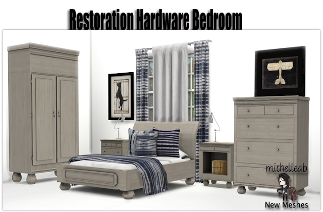 Sims 4 Ccs The Best Bedroom By Michelleabs Simblr