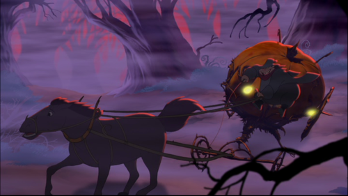 the Pumpkin carriage Cinderella III: A Twist in Time 2007 animatedfilmreviews.filminspector.com