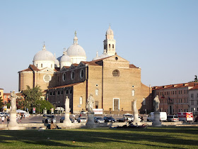 The impressive Basilica di Santa Giustina in Padua