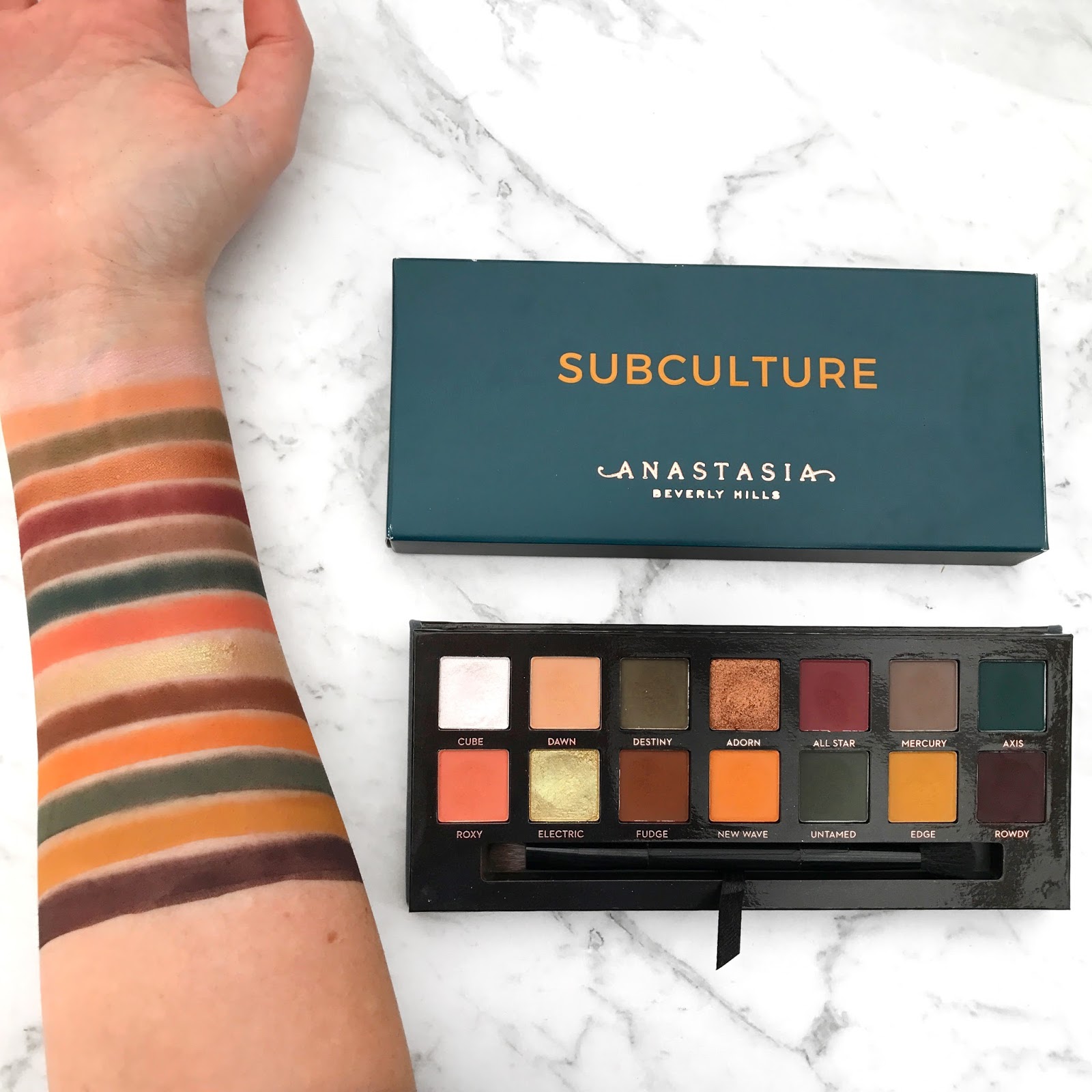 Review Anastasia Beverly Hills Subculture Palette