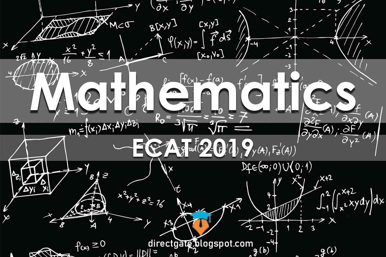 ECAT 2019 Mathematics Preparation