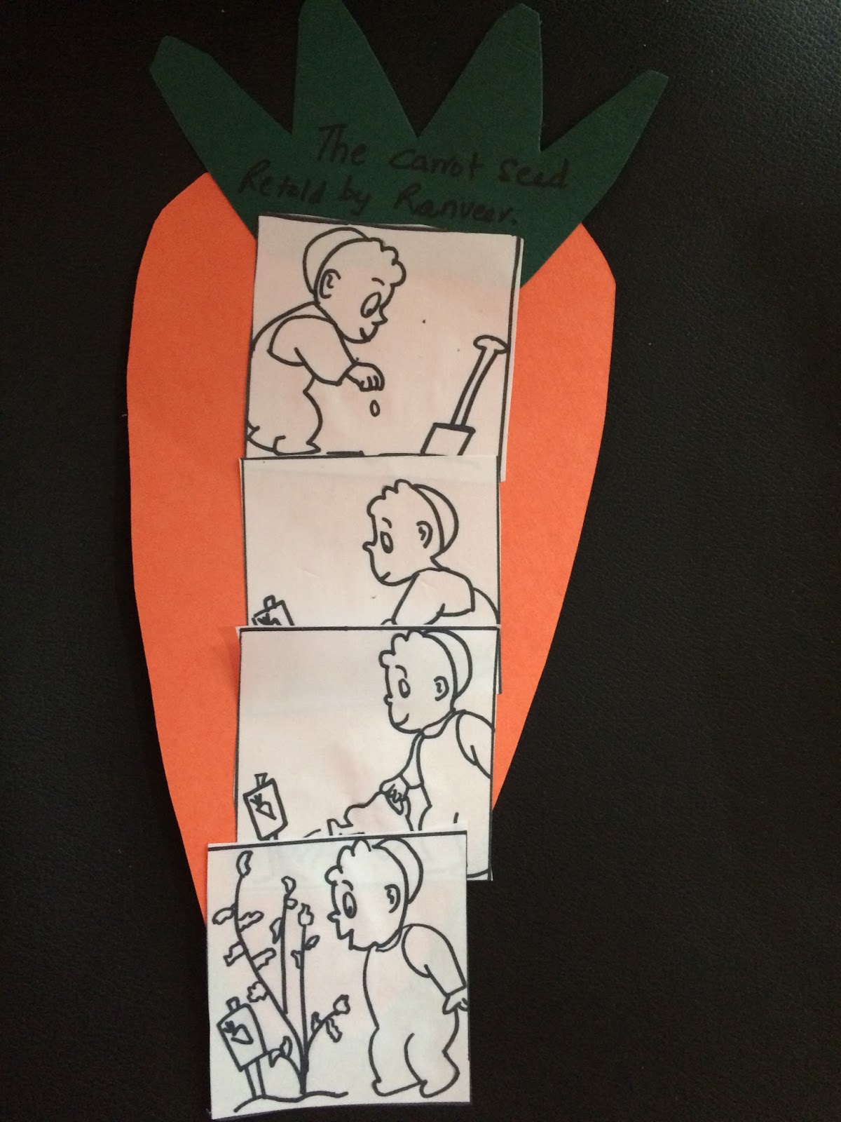 The Carrot Seed Sequencing Cards