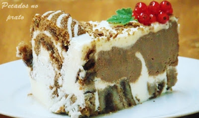 Gelado de chocolate e Dancake