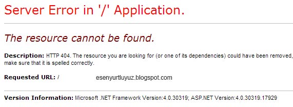 Resource cannot. Resource cannot