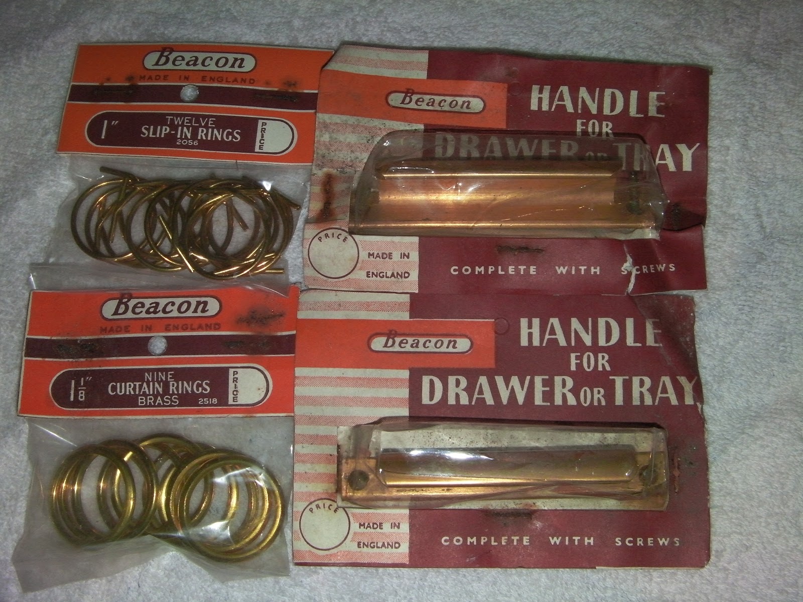 Household 60s Hardware made in England