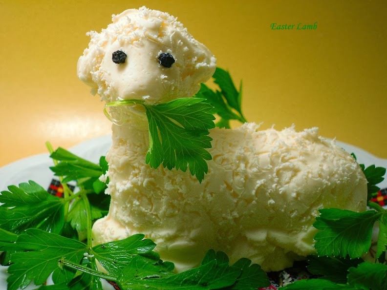 Polish Art Center - Easter Lamb Butter/Chocolate Mold Kit