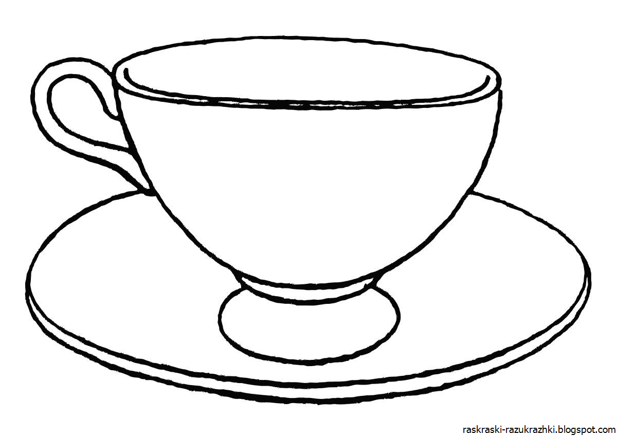 Тарелка Раскраска Для Детей