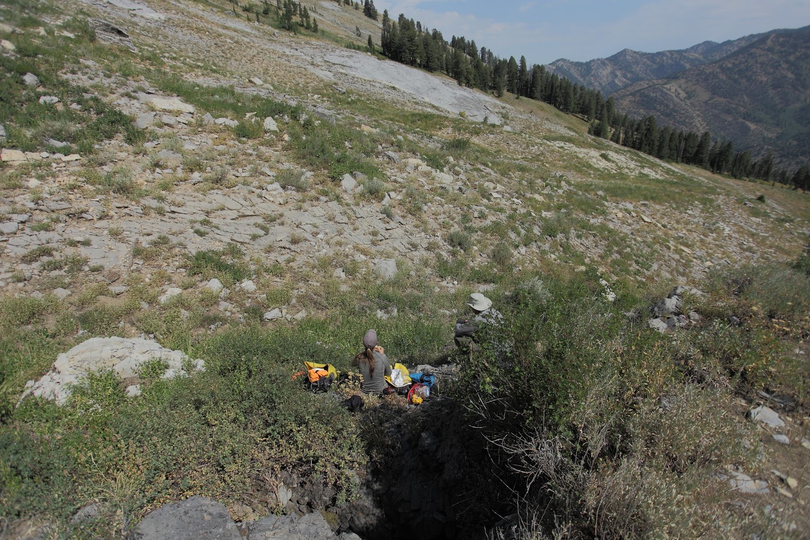 IDAHO ALPINE CAVING ADAM HAYDOCK