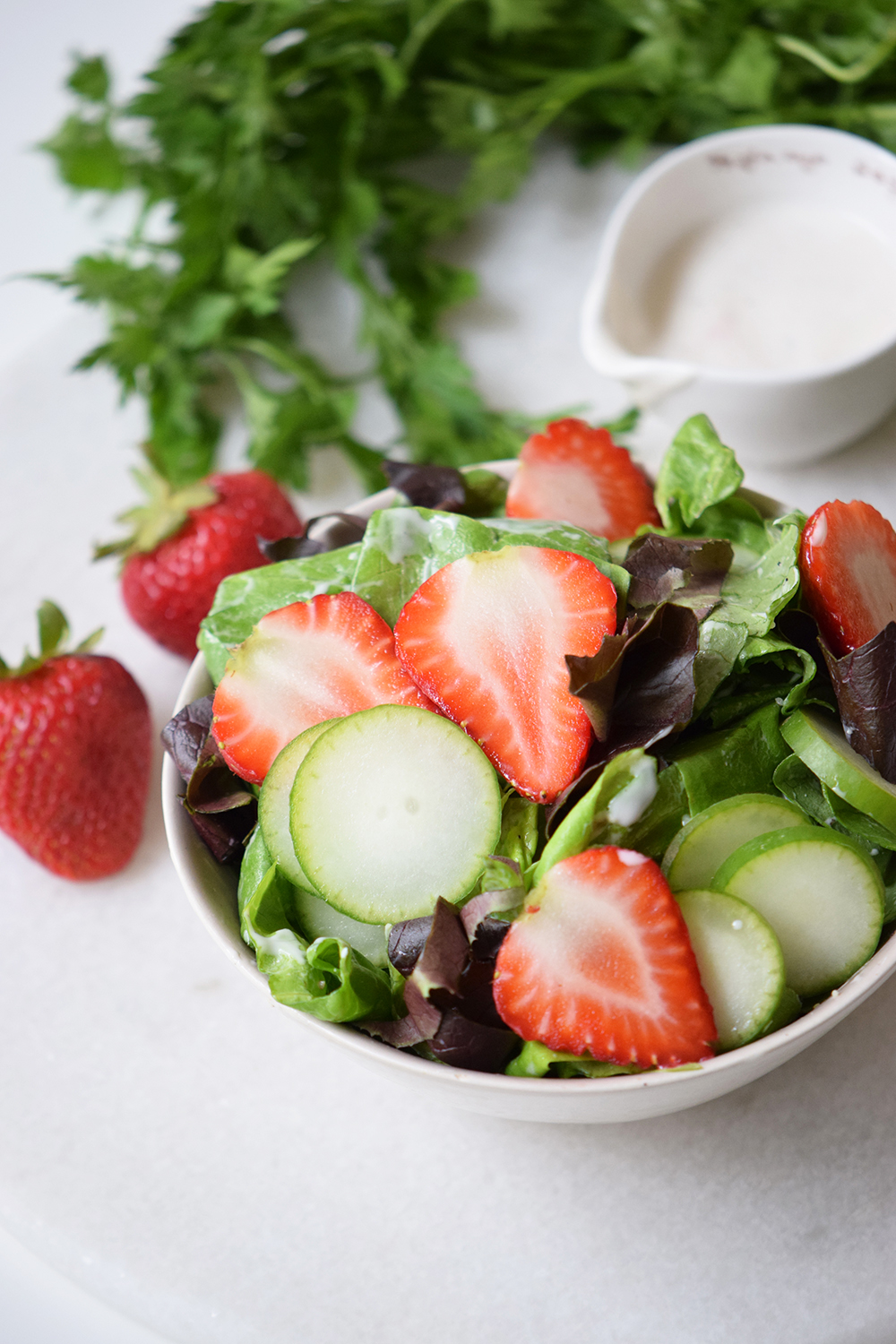 Strawberry Yogurt Salad Recipe Rachel Teodoro