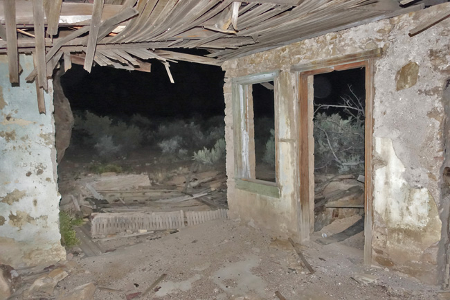 Abandoned buildings in Thompson Springs Utah and Sego ghost town