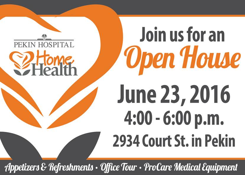 Pekin Hospital Home Health Open House