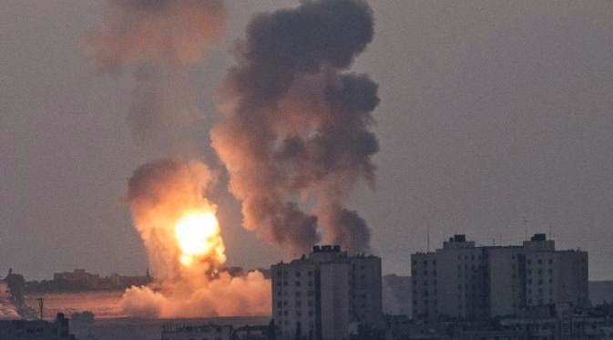 Foto-foto Serangan Militer Israel ke Gaza Foto-foto Serangan Militer Israel ke Gaza