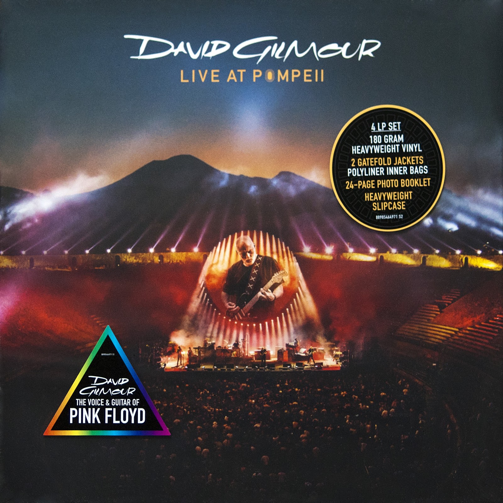 Pink Floyd Ilustrado 2017 David Gilmour Live at Pompeii Pink Floyd Ilustrado 2017 David Gilmour Live at Pompeii