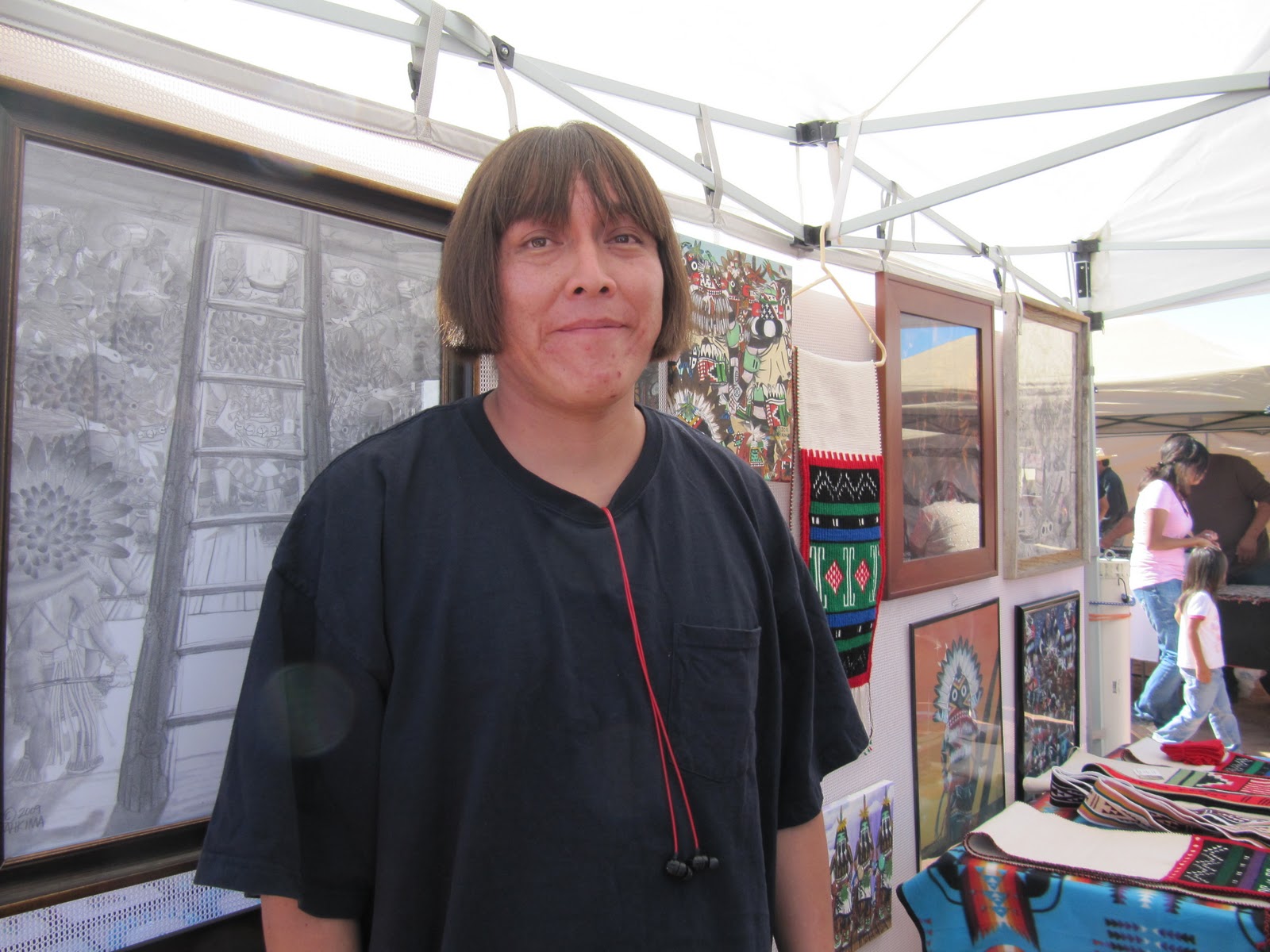 北アリゾナ、ホピ、アルバカーキ、再びアリゾナに戻りました Tuba City Fair