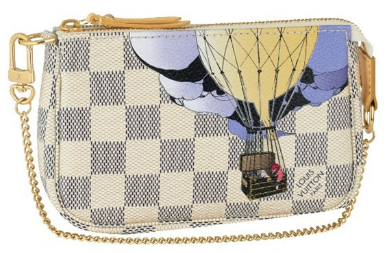 Louis Vuitton Illustre Limited Edition Mini Pochette - Damier Azur